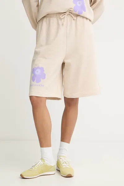 Marimekko pantaloni scurți de trening pentru femei, din bumbac