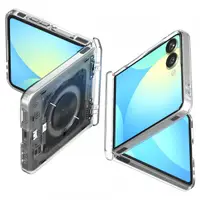 Husa MagSafe pentru Samsung Galaxy Z Flip7 F766, Spigen, Ultra Hybrid Pro Neo One, Transparenta ACS09560