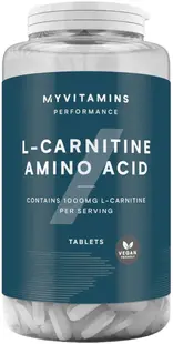 L-Carnitine Amino Acid, 180 tablete , Myprotein