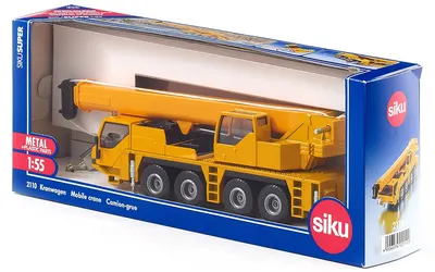 Jucărie Siku - Camion de pompieri cu macara mobilă, 1:55