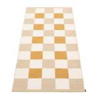 Covor tip traversă pentru interior și exterior galben ocru/bej 70x160 cm Pix Vanilla Ochre – Pappelina