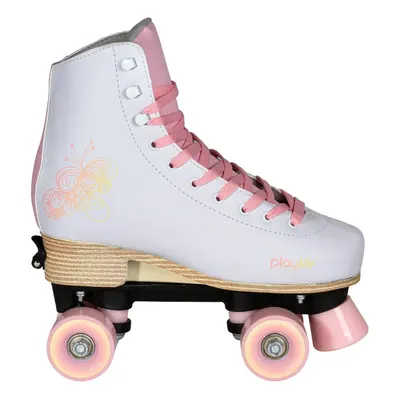 PLAYLIFE Classic Pale Rose Adjustable patine quad reglabile pentru copii