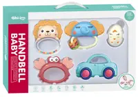 Set de zornăitori și dintiție Chipolino - Animale, 5 piese