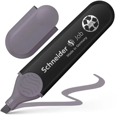 Evidențiator de text Schneider Job Pastel - Gri-violet