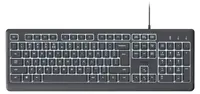 Tastatură Trust - Primo Illuminated, RGB, negre