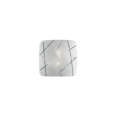Plafoniera Solco, 2 becuri, dulie E27, L:310 mm, H:310 mm, Transparent