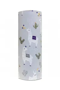 Scutec din muselina tetra 70x80 cm model Lama Grey