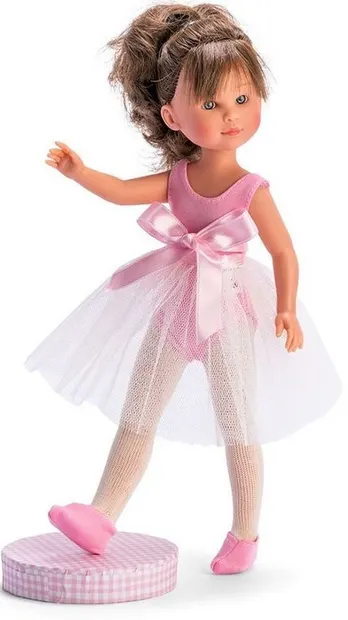 Păpușă Asi Dolls - Silia balerină, roz, 30 cm