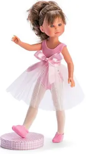 Păpușă Asi Dolls - Silia balerină, roz, 30 cm