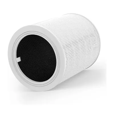 Filtru PAA-home compatibil cu purificatoarele de aer LEVOIT Core 600S, Core 600S-RF, 3 straturi: filtrul preliminar din nylon, filtrul true HEPA si fi