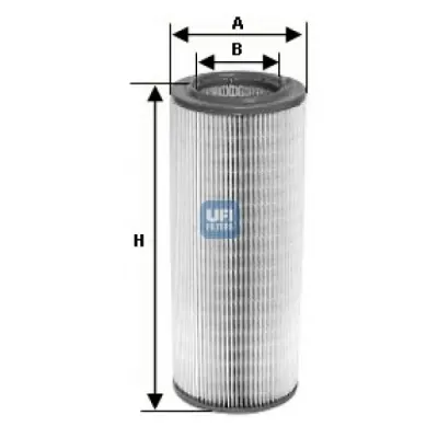 Filtru aer UFI 27.651.00