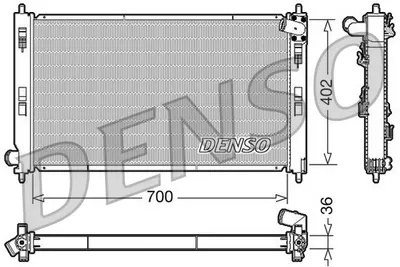 Radiator motor potrivit MITSUBISHI OUTLANDER II 2.2D