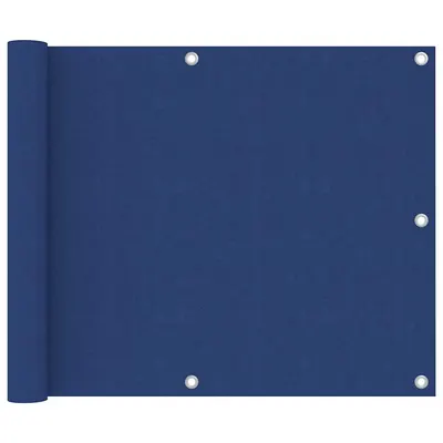 vidaXL Prelată balcon albastru 75x400 cm țesătură Oxford