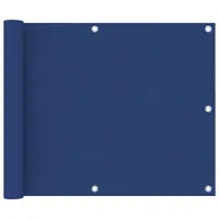 vidaXL Prelată balcon albastru 75x400 cm țesătură Oxford