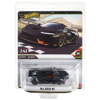 Masina metalica, Hot Wheels Premium, McLAREN W1, 1:43, JCN69