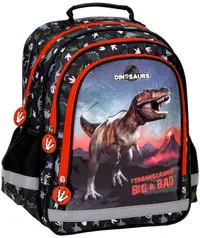 Ghiozdan școlar Derform Dinosaur 17 - 3 compartimente