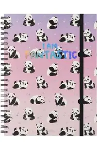 Caiet trio cu spirala: Panda