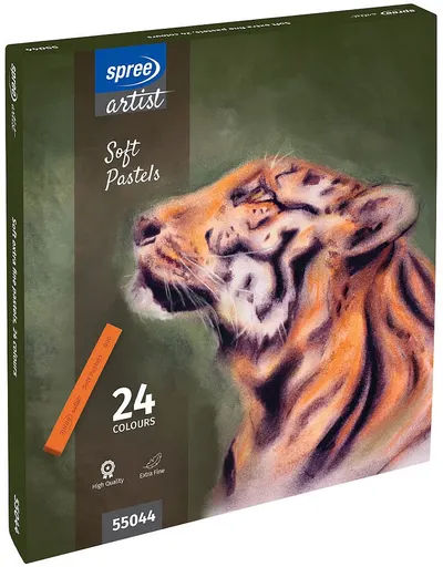 Pasteluri uscate Spree Artist - Extra Fine, 24 culori