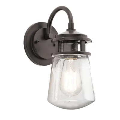 Aplica Lyndon 1 Light Small Wall Lantern – Architectural Bronze