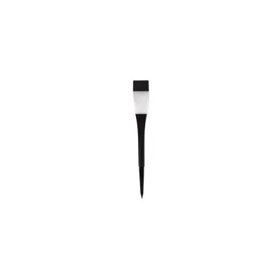 Lampa exterior, incarcare solara, lumina 5500-6000K, 40mAh,1.2V, IP44, negru