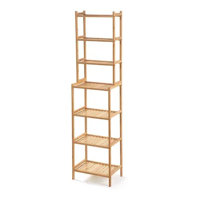 Etajeră de baie în culoare naturală din bambus 40x154 cm Skaren – Bonami Essentials