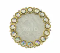 Paletă Pictură Zolla Cristale Multicolore pentru Nail Art, Manichiură și Amestec Culori