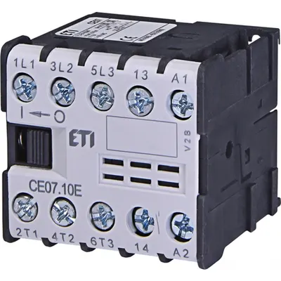 Contactor auxiliar miniatura CE, CAE, CE17 CE07.10-24V-50/60Hz