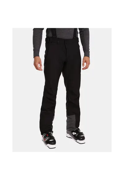 Pantaloni Softshell ski si snowboard Rhea - Negru
