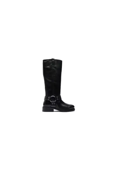 Cizme dama 304553493 - Piele naturala - Negru - Negru