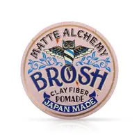 Ceara pentru par - BROSH - Pomade - Clay Fiber - 120 gr