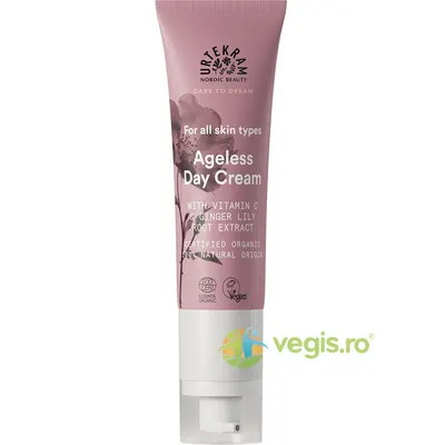 Crema de Zi pentru Toate Tipurile de Ten cu Vitamina C si Extract de Radacina de Ghimbir Alb Bio 50ml