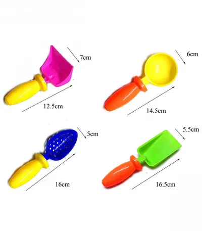 Set 4 unelte de gradinarit din plastic pentru copii