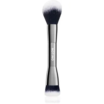 Notino Dual-End Complexion Brush 420 pensula pentru aplicarea pudrei fata-verso 1 buc