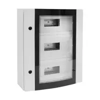 Metal Distr. Board Elox 45 Modules Temp Glass,ip55