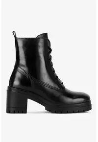 Ghete dama 5903419556029 - Piele naturala - Negru - Negru