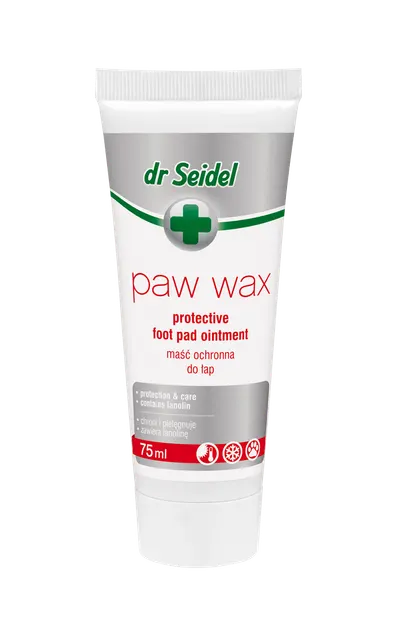 Unguent cu lanolina pentru labute, Dr. Seidel, Paw Wax, 75 ml
