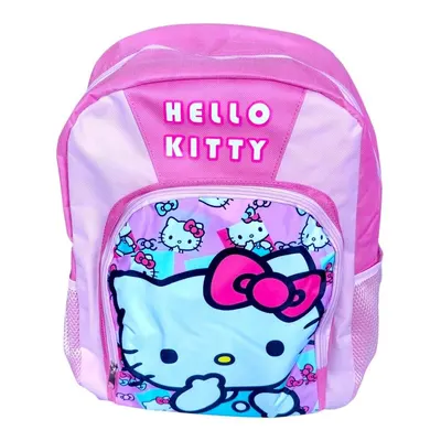 Rucsac, 40x30x15 cm, cu doua compartimente, bretele intarite, Hello Kitty