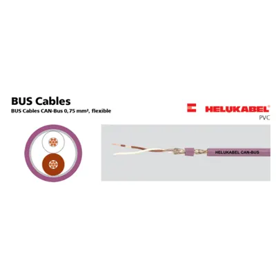 Cablu CAN-Bus 2x0.75 mm² flexibil