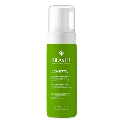 Rilastil Acnestil Spuma curatare ten cu tendinta acneica, Istituto Ganassini | 165 ml