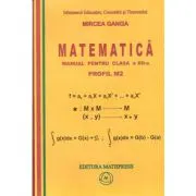 Matematica. Manual pentru clasa a 12-a, Profil M2