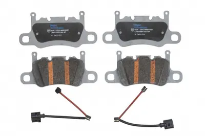 Set placute frana Spate (cu suplimente; cu un tampon de amortizare; pentru vehicule electrice), potrivit AUDI E-TRON GT; PORSCHE TAYCAN, TAYCAN CROSS TURISMO Electric 05.19