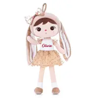 Papusa personalizata de plus Iepuras Poznas Fetita