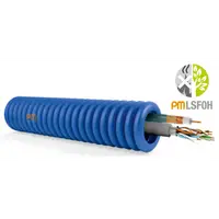 Tub copex cablat, cablu utp CAT6 si cablu coaxial RG6
