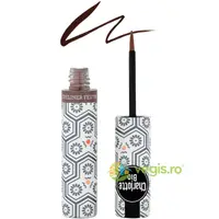 Eyeliner Maro de Inalta Precizie cu Varf de Pasla cu Aloe Vera si Extract de Magnolie 4ml