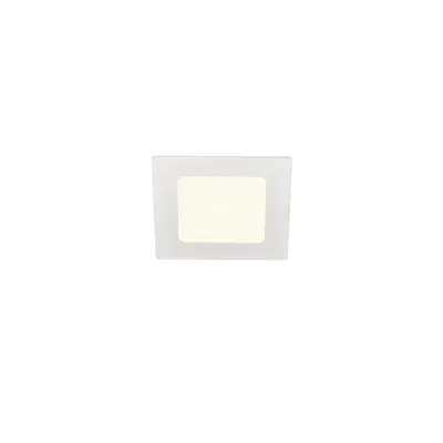 Spot incastrat, SENSER 12 Ceiling lights, white Indoor LED recessed ceiling light square white 4000K