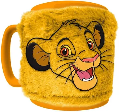 Cană Pyramid Disney: The Lion King - Simba (Fuzzy)