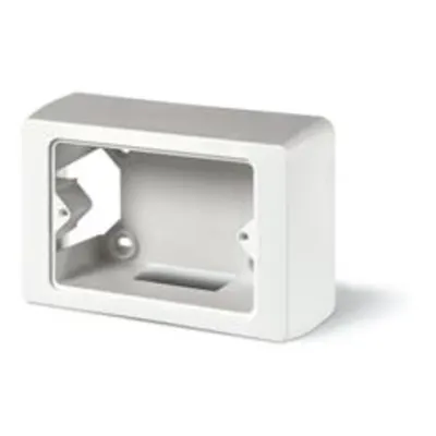 Doza aparentanTHERMOPLASTIC 83,5mm WHITE INTERASSE 83,5MM