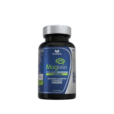 Magtein Magneziu L-Treonat Premium 670 mg, 90 capsule vegane, Boost4Life