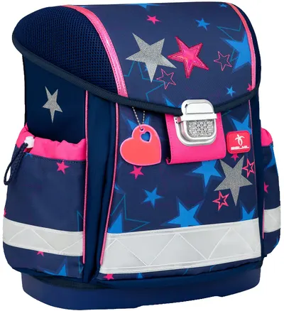 Ghiozdan -cutie de școală Belmil Classic - Sparkling Star, 1 compartiment