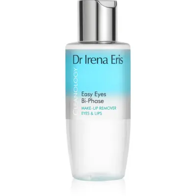 Dr Irena Eris Cleanology două faze pentru îndepărtarea machiajului de pe ochi și buze 125 ml